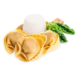 Tortellini Gigante de Ricotta y Espinacas 25grs. 3kgs.