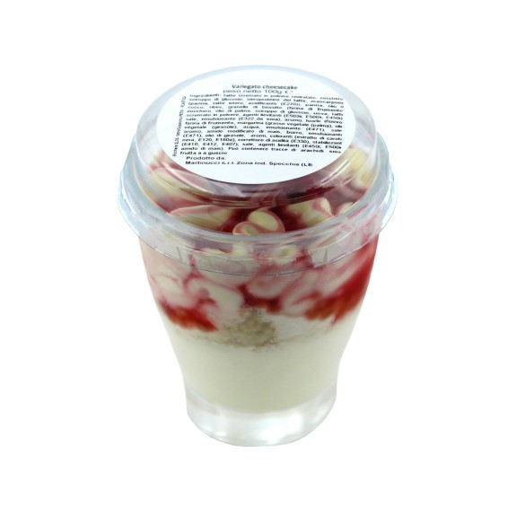 Copa Cristal de Cheesecake 100grs. 6uds.