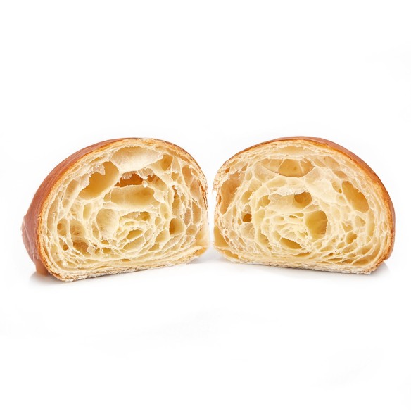 Croissant Recto Fermentado 20cm. 100grs. 60uds.