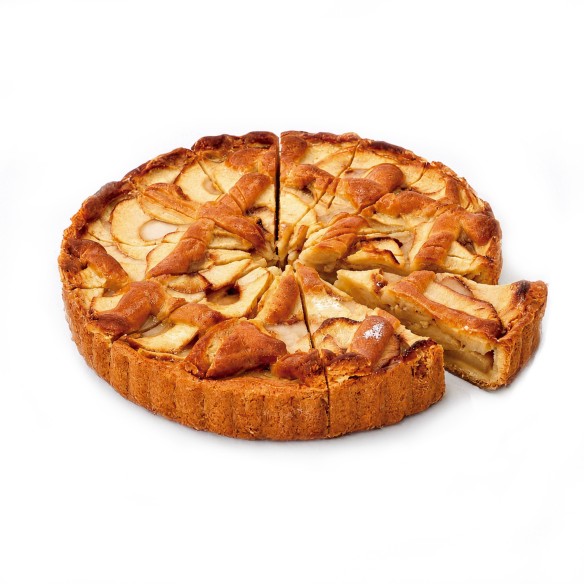 Tarta de Manzana 1.300grs. 1ud. 14 porciones. Precortada.