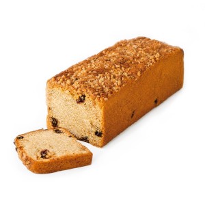 Plum Cake Pasas y Naranja 540grs. 6uds.
