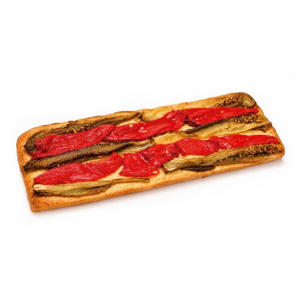 Coca Escalivada 38x14cm. 440grs. 10uds.