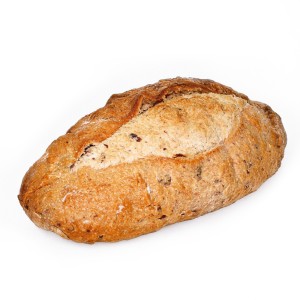 Maxi Barrote Masa Madre con Olivas de Kalamata 1 kgs. 4uds.