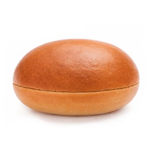 Hamburguesa Brioche 5% Mantequilla con Masa Madre 70grs. 60uds. Cortado.