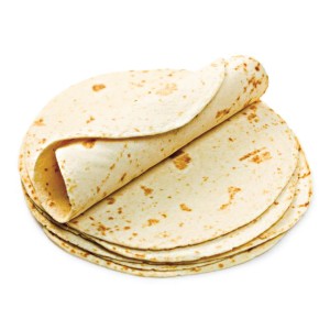 Tortilla de Trigo Natural 25cm. 66grs. 108uds.