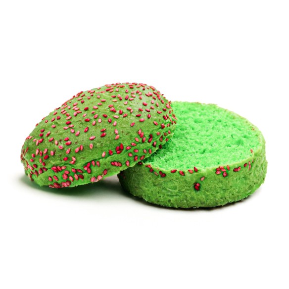 Green Burger con Sésamo Rojo Alta Gourmet Cortada 73grs. 40uds.